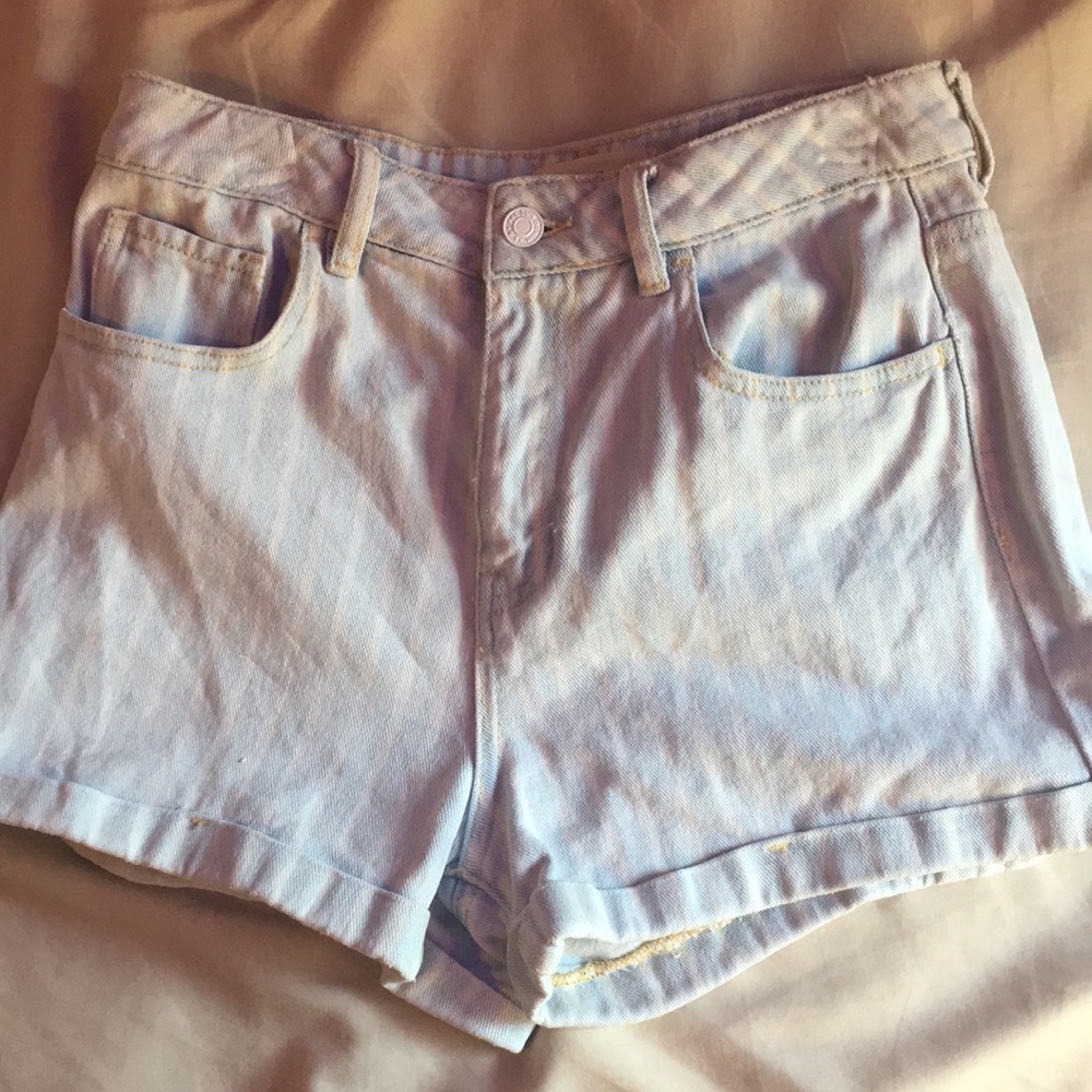 Pacsun striped mom shorts